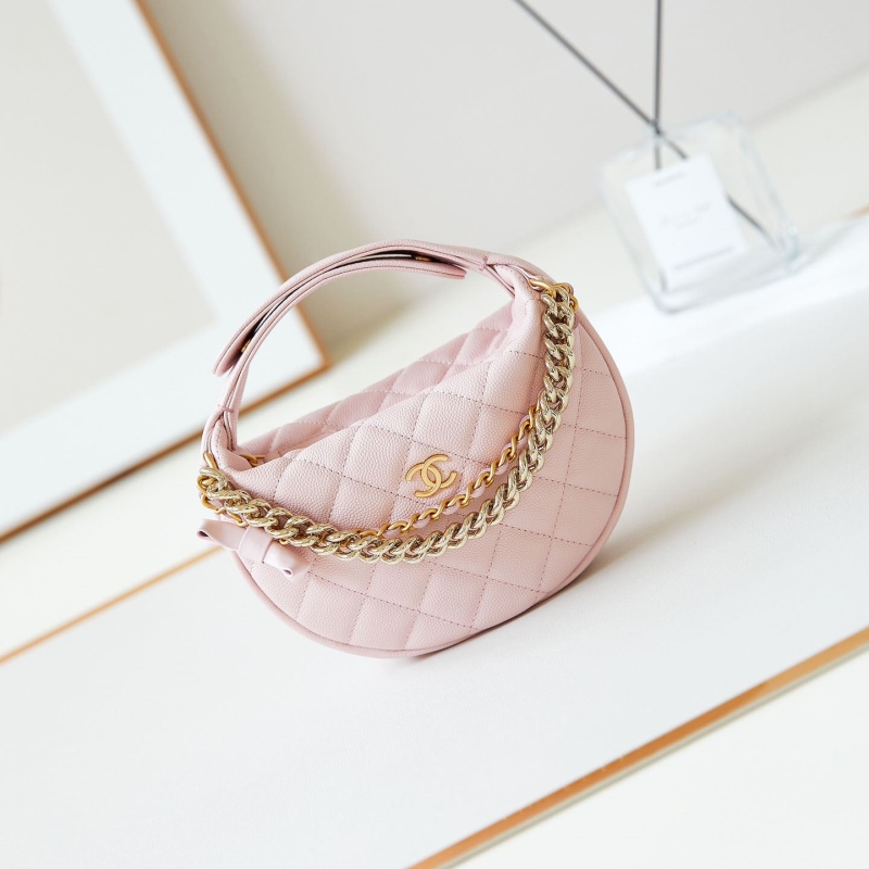 Ch*el top handle bags